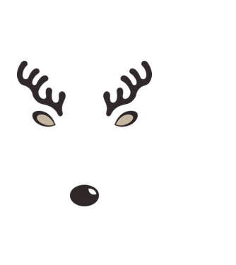 Dar eu o fac crăciun chiar căprioară Negru model negru pe tricou
