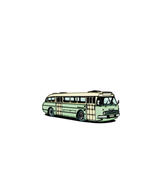 Autobuze model nisipiu pe tricou
