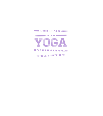 în timp ce faci yoga poți fi ceea ce vrei să fii - în acel moment model negru pe tricou