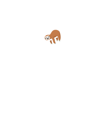 Just do it later sloth model negru pe tricou