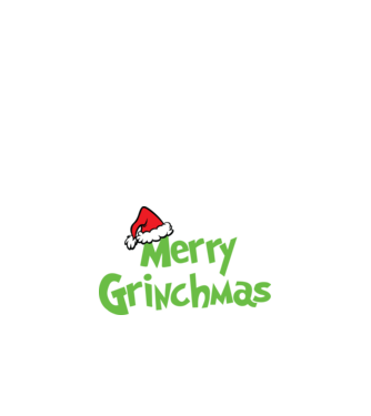 Grinchmas model negru pe tricou
