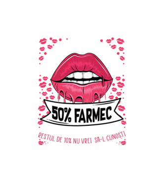 Sunt născută în iulie - 50% farmec - 40% nebunii și umor - Restul de 10% nu vrei să-l cunoști model alb pe tricou