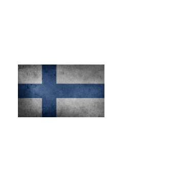 FINLAND model negru pe tricou