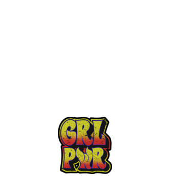 Girl power model alb pe tricou