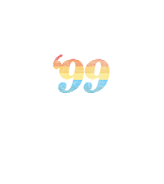 Retro Birthday 1999 model alb pe tricou