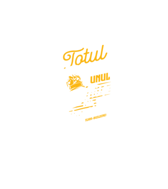 Totul este dificil pentru unul, dar nimic nu este imposibil pentru mulți! Team-building model negru pe tricou