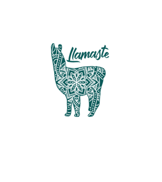 Lamaste unicolor model negru pe tricou