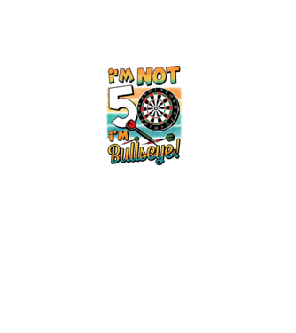 Darts Birthday 50 years old model negru pe tricou