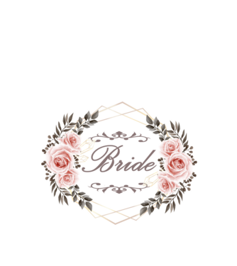 Vintage Bride model alb pe tricou