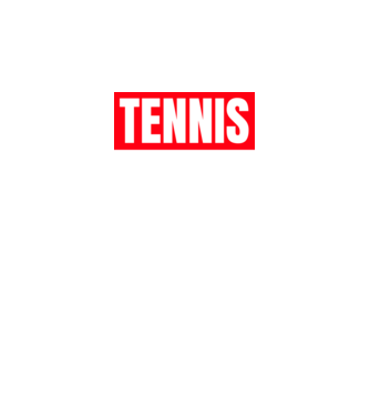 TENNIS HERO model verde neon pe tricou