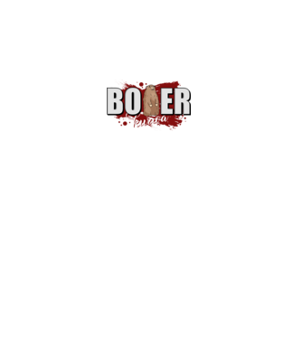 Bober Kurwa model negru pe tricou