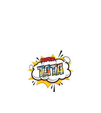 Super tata model albastru închis pe tricou