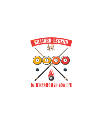Billiard legend born in 1953 model negru pe tricou