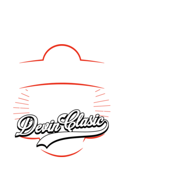 Devin Clasic - 1995 model negru pe tricou