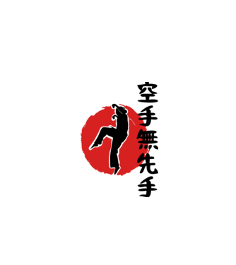 Larusso training japan model alb pe tricou
