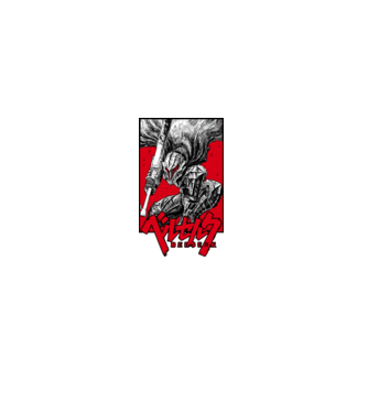 Berserk Guts model negru pe tricou