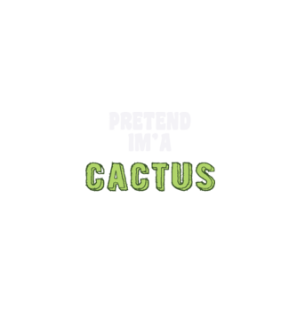 Cactus carnaval model albastru închis pe tricou