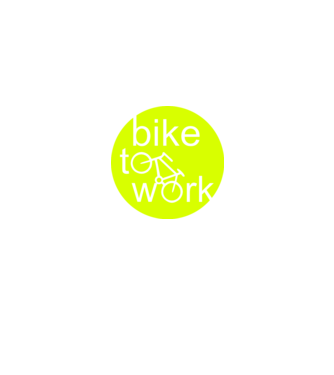 bike to work model negru pe tricou