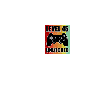 level 45 unlocked retro gamer model galben neon pe tricou