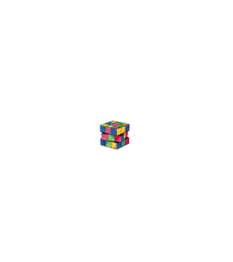 Rubik cube what part model negru pe tricou