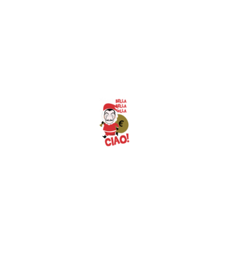 jingle bella christmas la casa de papel model negru pe tricou