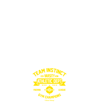 Team instinct champions model alb pe tricou