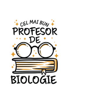 Cel mai profesor biologie model negru pe tricou