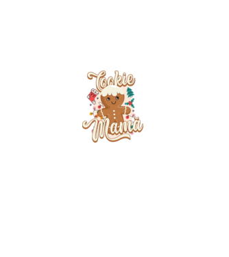 Cookie mamă model alb pe tricou