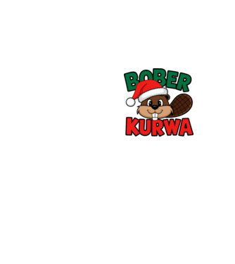 Bober kurwa xmas model galben neon pe tricou