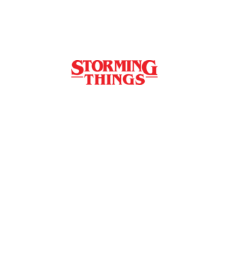 storming things - area 51 model negru pe tricou