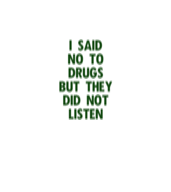 Say no... model galben neon pe tricou