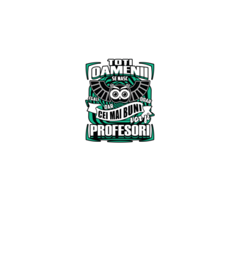 Toți oamenii profesori model negru pe tricou