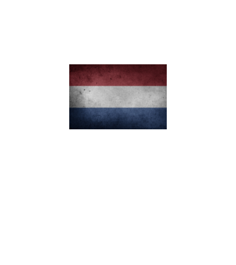 NETHERLANDS model negru pe tricou