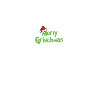Grinchmas model negru pe tricou