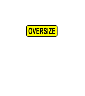 Oversize model gri pe tricou