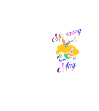Mermazing girls are born may model galben neon pe tricou