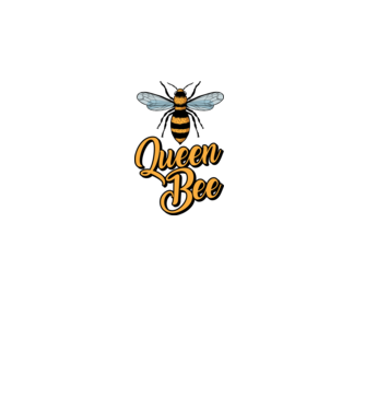 Queen Bee model turcoaz pe tricou