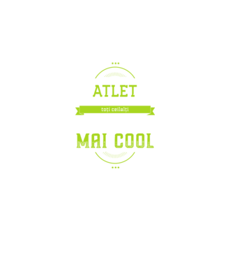 sunt atlet, la fel ca toți ceilalți, dar mult mai cool model negru pe tricou