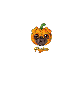 Pugkin model albastru jeanși pe tricou