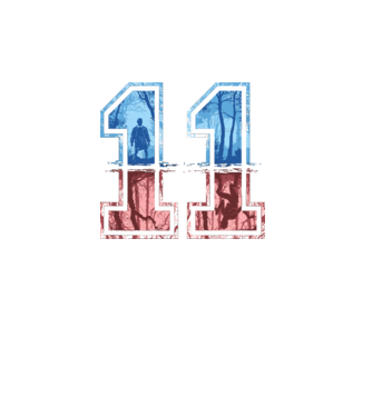 11 eleven stranger things model turcoaz pe tricou