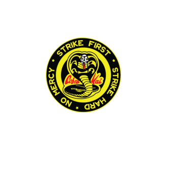 Strike first strike hard logo model turcoaz pe tricou