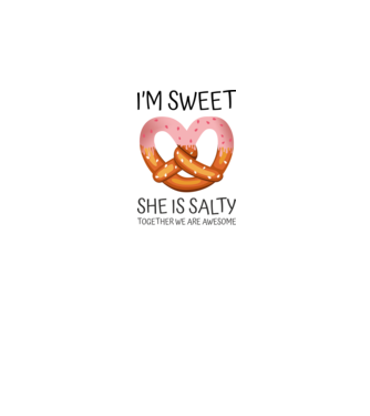 Sweet Friend model alb pe tricou