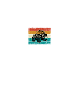 TRACTOR model negru pe tricou