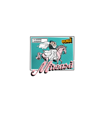 La revedere domnișoară, bună mireasă model negru pe tricou