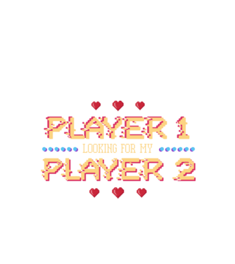 Gamer Love model negru pe tricou