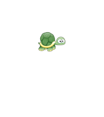 Turtle model gri pe tricou