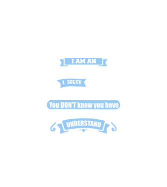 I am an accountant I solve problems model negru pe tricou