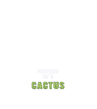 Cactus carnaval model negru pe tricou