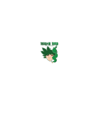 dragon herb smoke model negru pe tricou