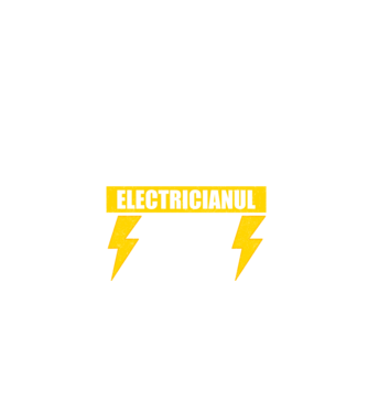 Tată - Electricianul, Mitul, Legenda model negru pe tricou